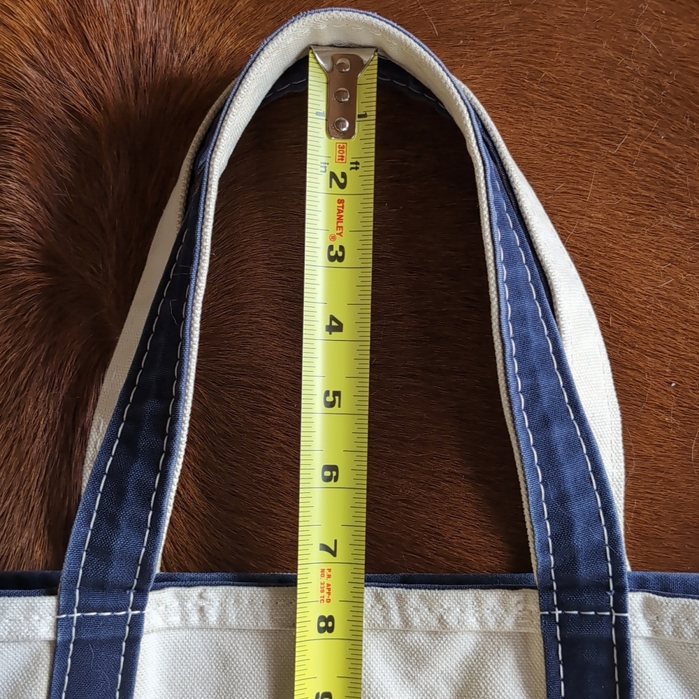 LL Bean Tote and Boat Bag (Navy) - Picture 11 of 11